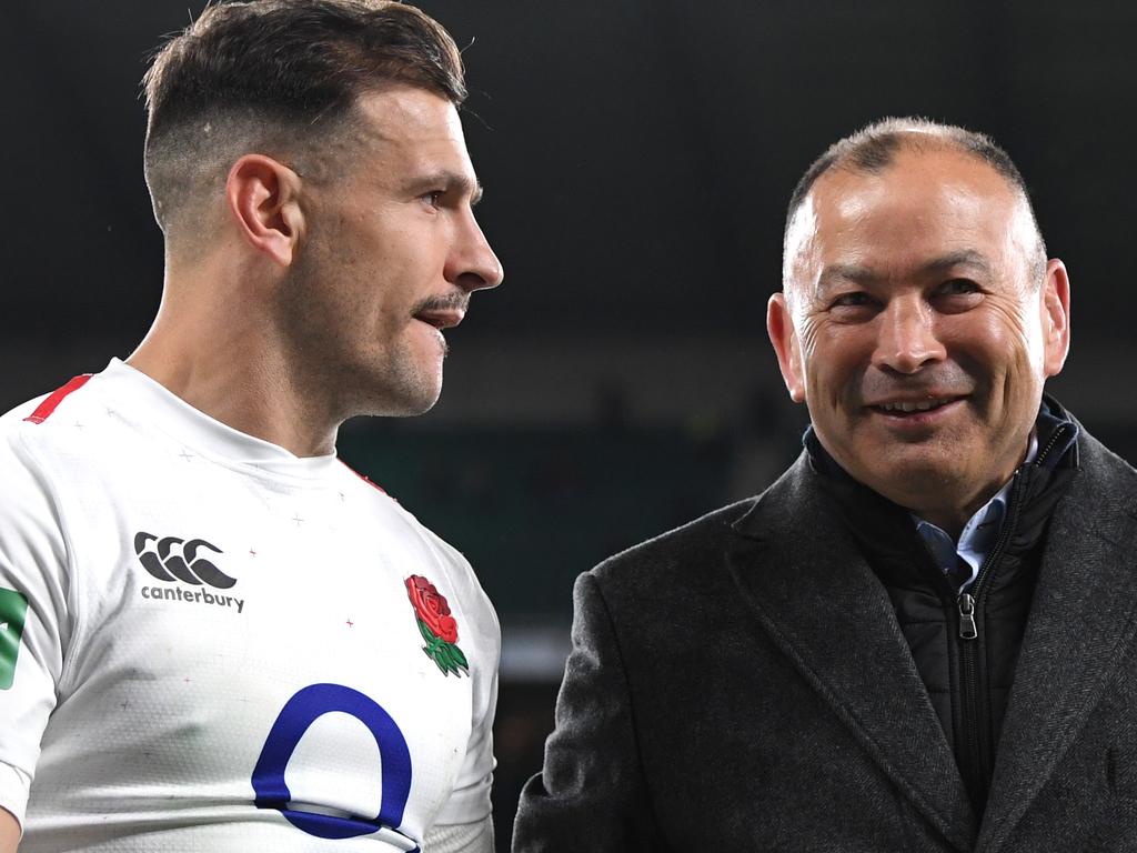 Danny Care and Eddie Jones in 2018. Picture: Shaun Botterill/Getty Images