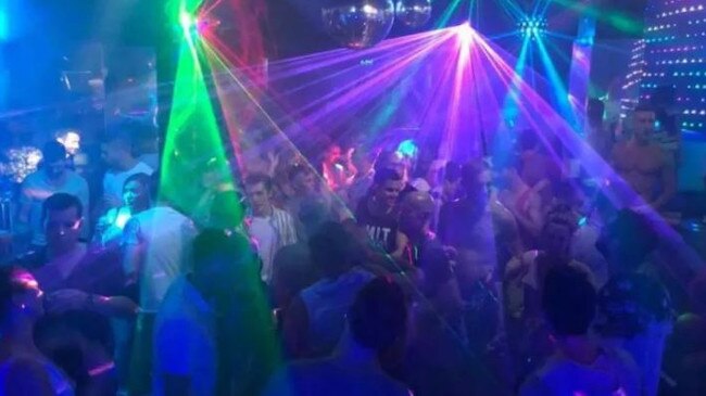 Inside MP's nightclub at Surfers Paradise