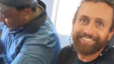 Disney’s Shipwreck Hunters TV star Andre Rerekura removed a snake that snuck onto a Virgin flight before it departed from Broome. Picture: Supplied,