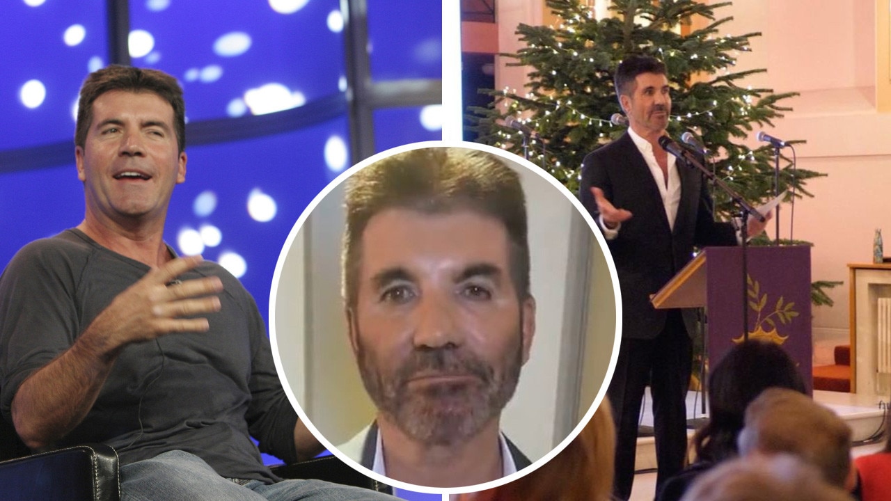 Simon Cowell again looks unrecognisable