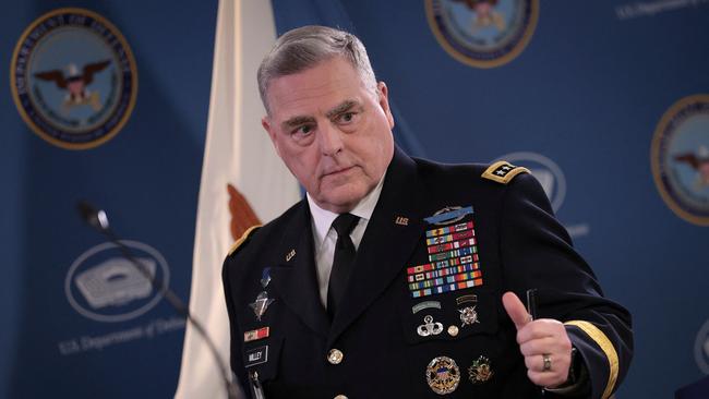 Army General Mark Milley. Picture: AFP