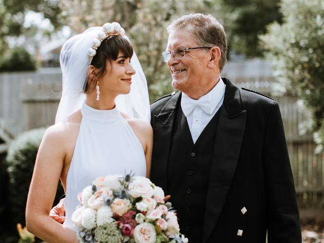 Ted Baillieu made a moving speech at the wedding. Picture: Ed Sloane Photography.