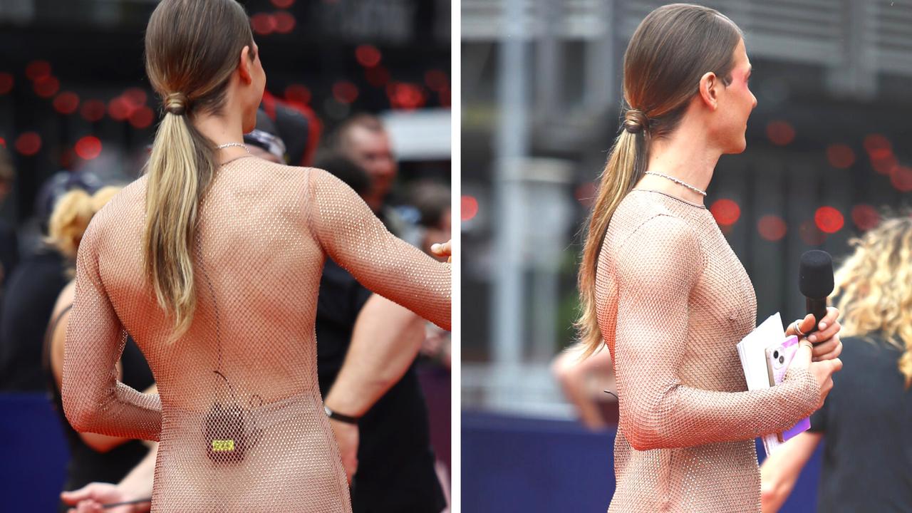 Christian Wilkins’ wild ‘nude’ ARIAs red carpet outfit