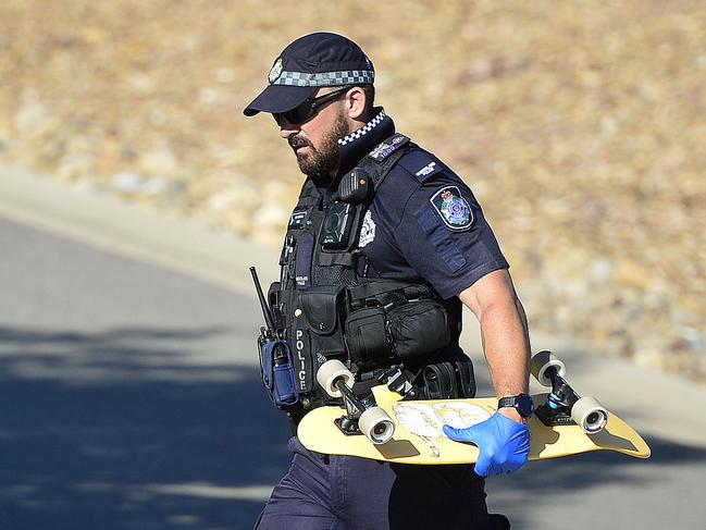 A 16 year old male has died after falling from his skateboard at Jezzine Barracks at approximately 2.30pm on 28 December 2019.