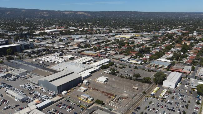 Site of the proposed new SA Ambulance Headquarters on Richmond Rd, Mile End between the bus depot and RAA. Picture: Supplied