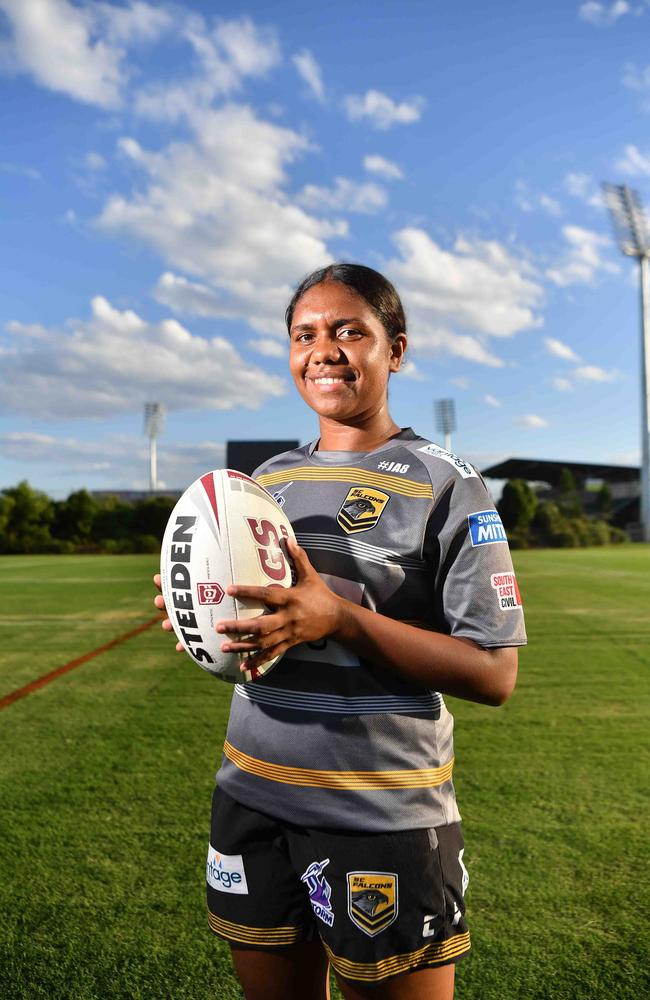 Sunshine Coast Falcons under-19s girls. Nancy Sullivan. Picture: Patrick Woods.