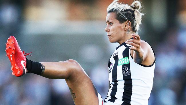 Mo Hope has been named on an extended bench for Collingwood. Picture: Getty