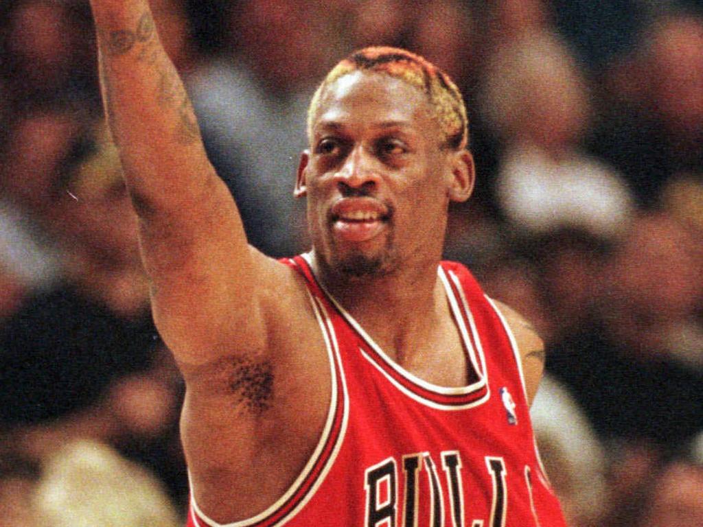 Cooks has been compared to Chicago Bulls legend Dennis Rodman. Picture: AP