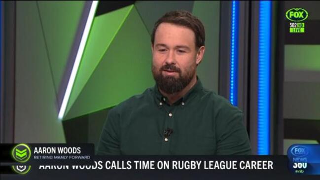 Aaron Woods calls time after 14 seasons