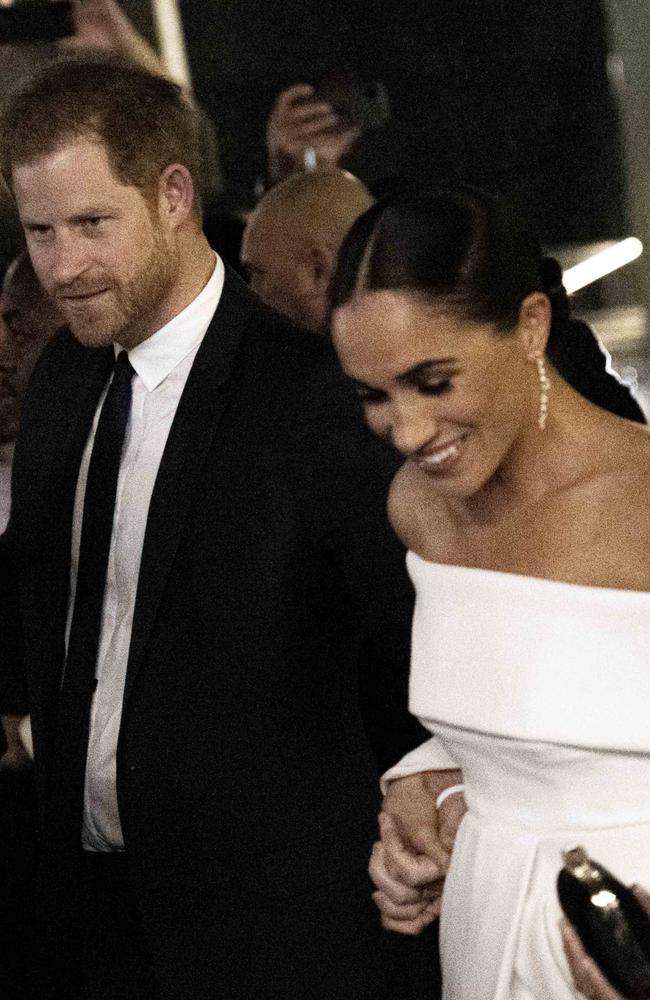 Harry warned Meghan not to interact with photographers. Picture: Getty Images.