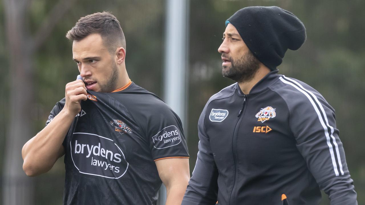 Luke Brooks and Benji Marshall are unlikely to be halves partners in Round 6.