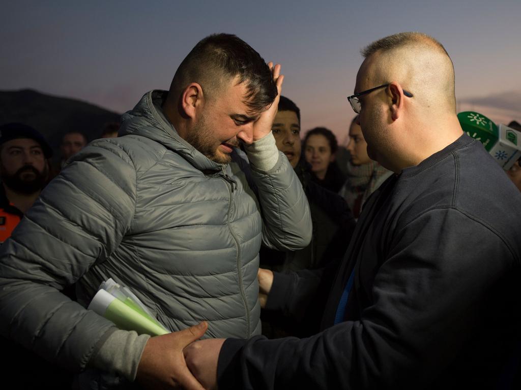 Jose Rosello has already lost one son. Picture: AFP