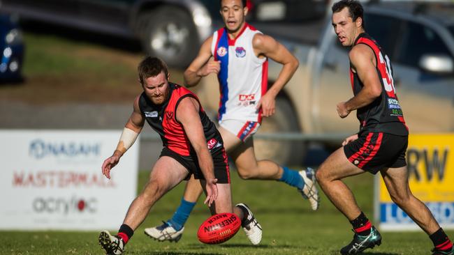 Braden Bayly playing against Cove in 2017. Picture: Matt Loxton