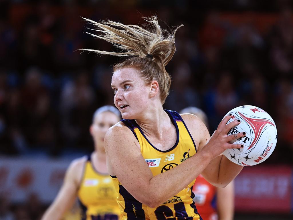 Steph Fretwell was once again strong for the Lightning. Picture: Jenny Evans/Getty Images