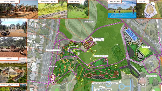 An alternative plan was lodged by the Moore Park Golf Collective.