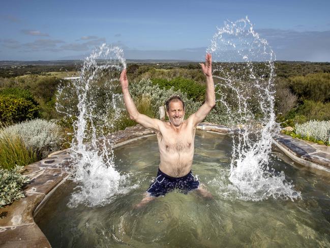 Peninsula Hot Springs co-founder and part owner Charles Davidson. Picture: Tim Carrafa