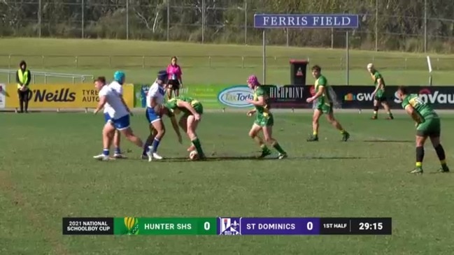 REPLAY: NSW NRL Schoolboys Cup - St Dominic's vs Hunter Sports High