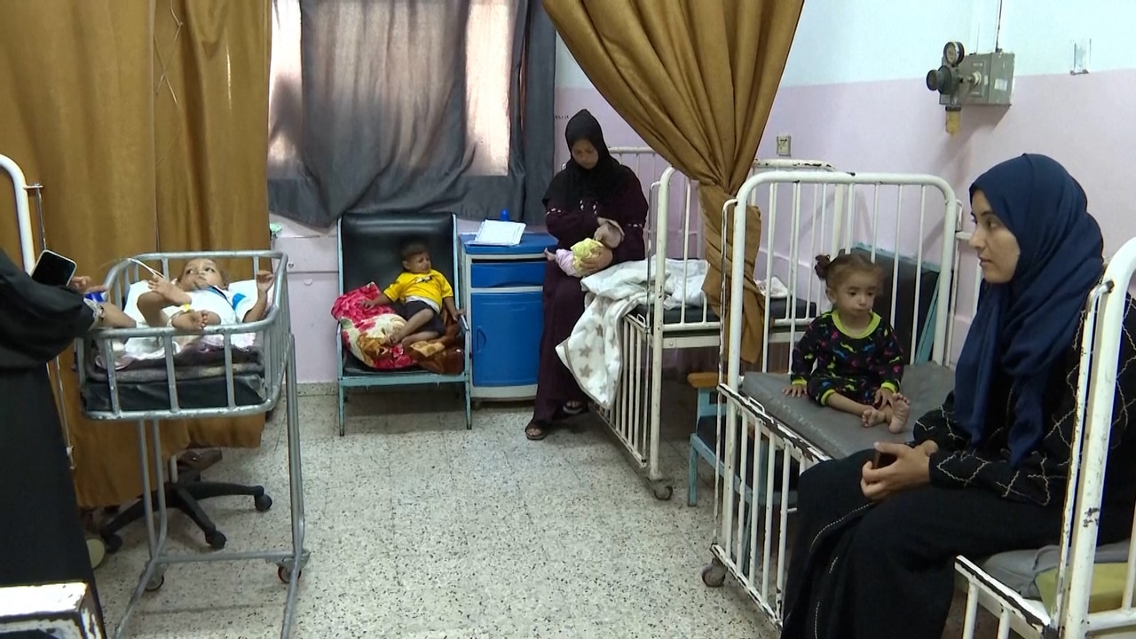 Gaza children suffer as malnutrition crisis worsens after weeks of blockade