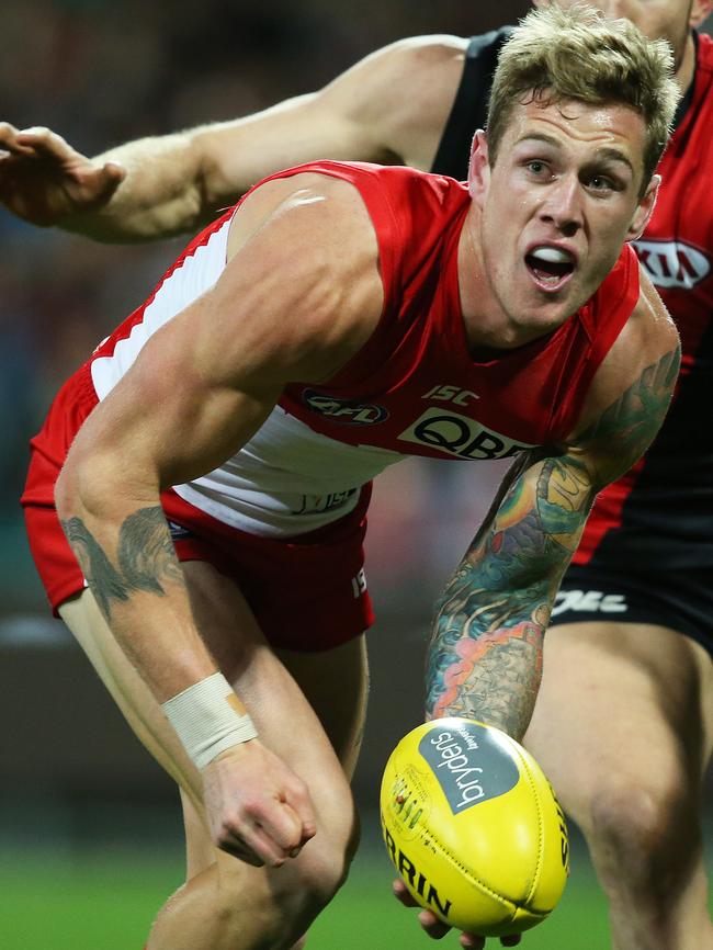 Tim Membrey played one game for Sydney. Picture: Phil Hillyard