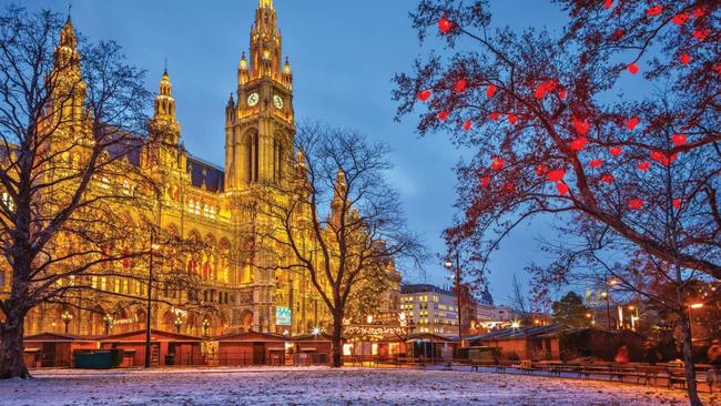 The spectacular Vienna Town Hall.