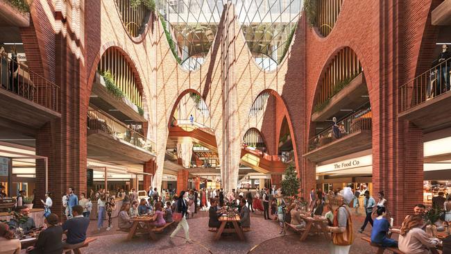 Central Market Arcade – the planned new Market Square Atrium.