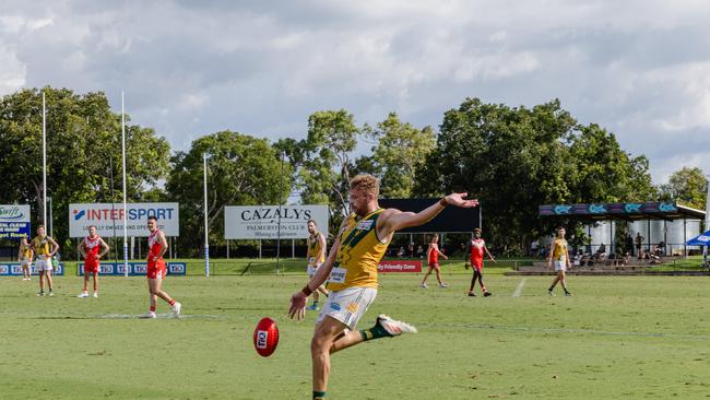 Jackson Calder as St Mary's took on Waratah in the 2024-25 NTFL men's elimination final. Picture: Pema Tamang Pakhrin