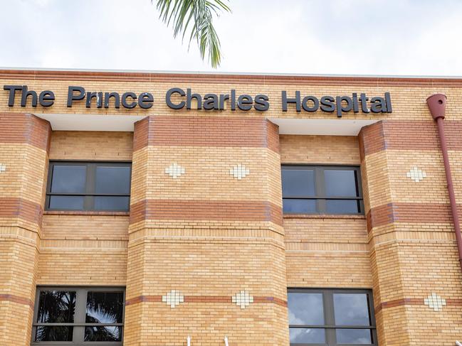 Exterior at Prince Charles Hospital, Chermside, Sunday, March 27, 2022 - Picture: Richard Walker