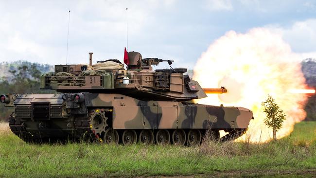 An Australian Army M1A1 Abrams tank. Picture: ADF