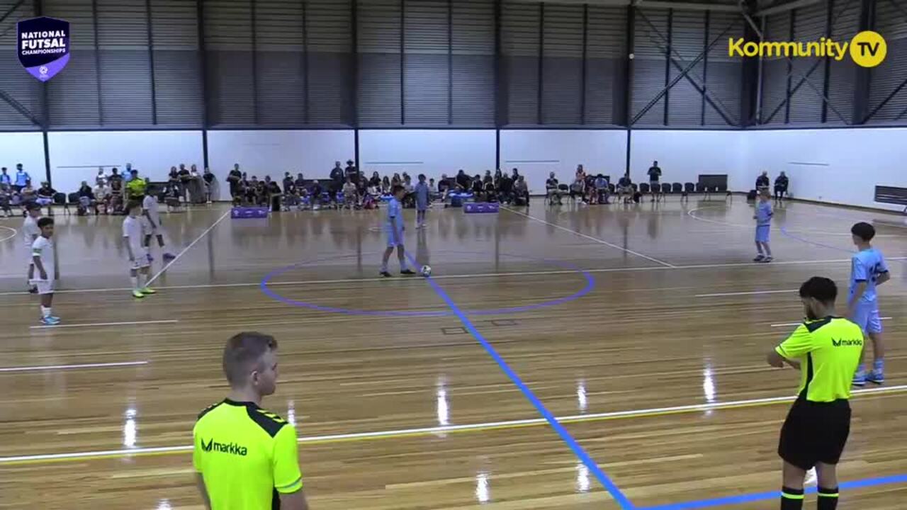 Replay: Football Victoria White v Football NSW Lightning (U13 Boys) -  2025 National Futsal Championships Day 1