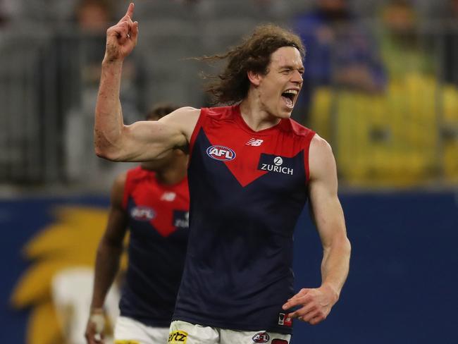 Ben Brown kicked his 300th AFL goal on Monday night. (Photo by Will Russell/AFL Photos via Getty Images)