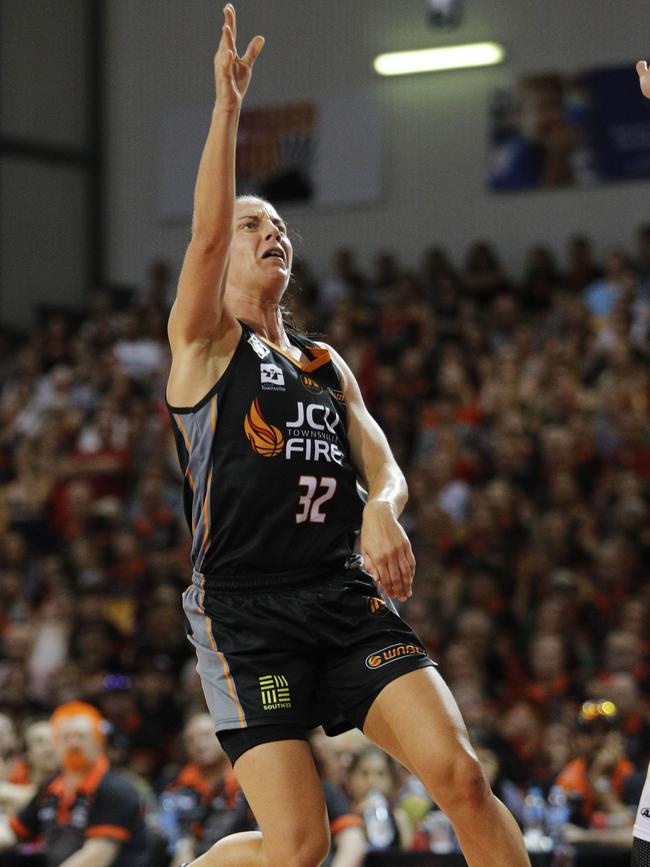 Cocks won WNBL titles in 2015, 2016 and 2018.