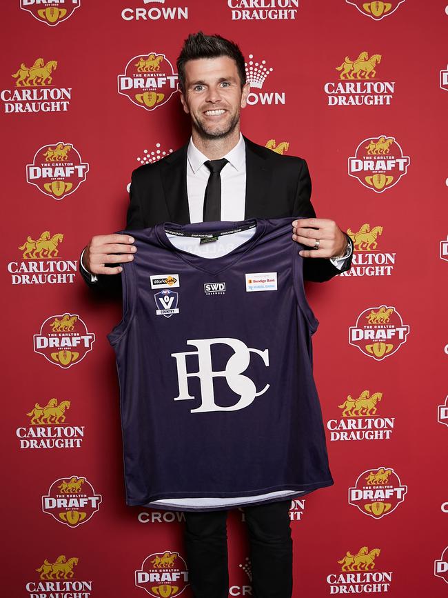 Trent Cotchin is pulling the boots back on for the Carlton Draft.