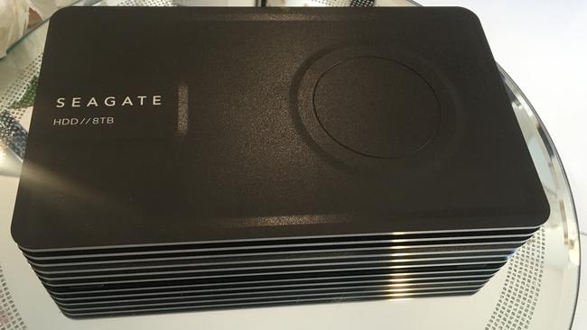 Seagate Innov8 is an 8 terabyte drive comprising 6 internal hard drive platters in an aluminium case.