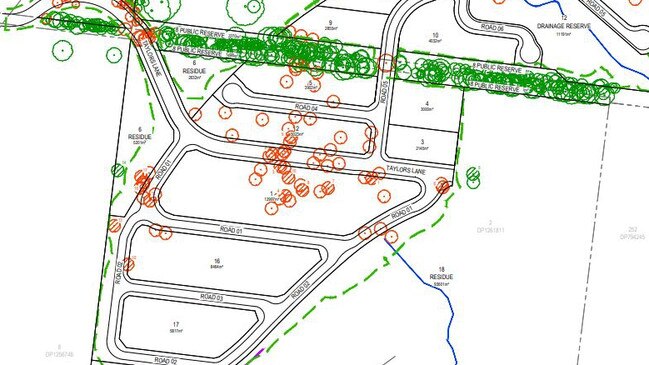 The approved subdivision will have 15 lots.