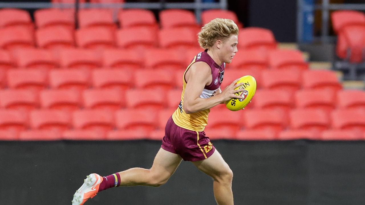Levi Ashcroft has impressed for the Lions during the pre-season. Picture: Russell Freeman/AFL Photos via Getty Images