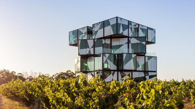 The d’Arenberg Cube in McLaren Vale – attractive but not too far away.