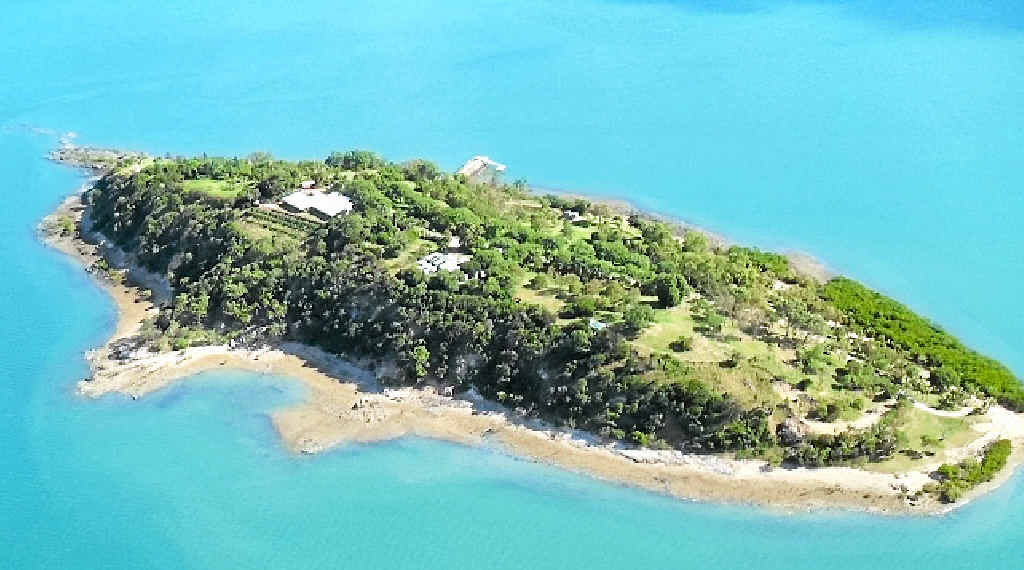 Turtle Island near Gladstone, Queensland.