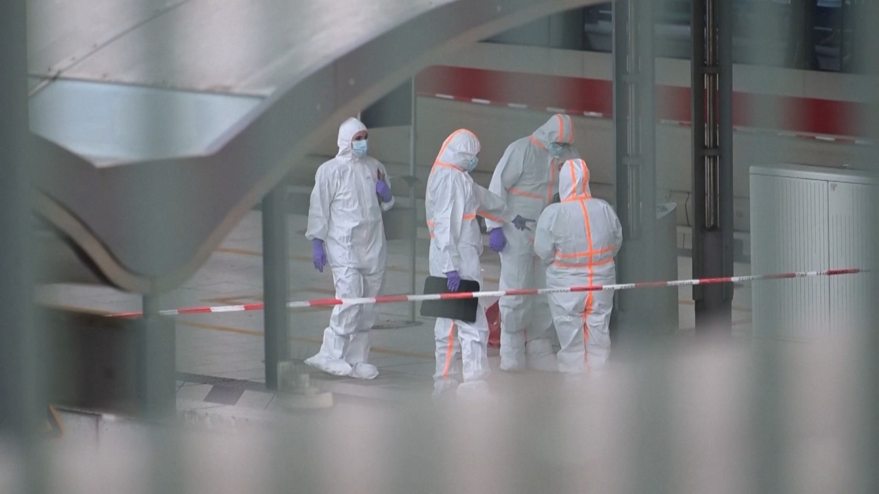 Suspect arrested after knife attack at German train station