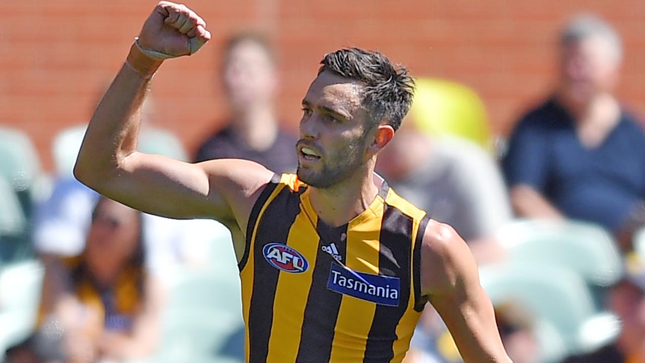 Goal machine Jack Gunston will miss the start of the season. Picture: Getty Images