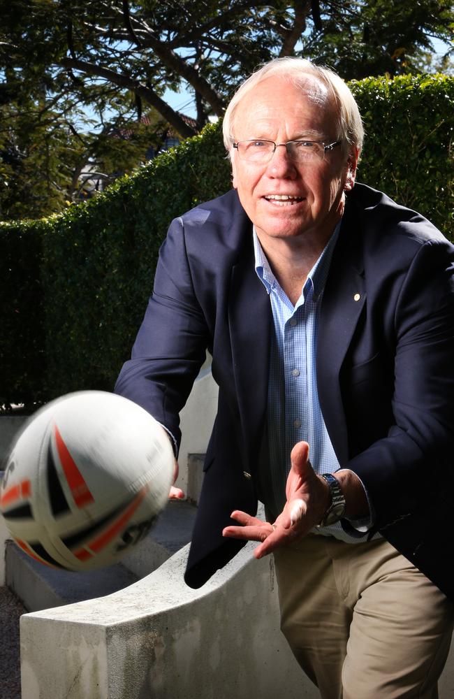 HOSPITAL PASS: Peter Beattie, who still thinks Suncorp is the best rugby league ground in Australia, blamed NRL contractual arrangements for the rebuff. Picture: AAP/Steve Pohlner