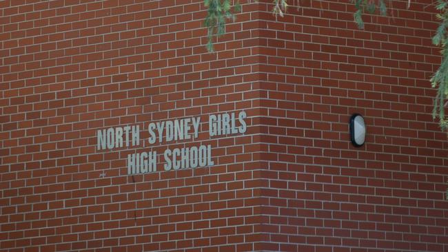 He worked at North Sydney Girls High School when he was charged. Picture: NCA NewsWire / Tim Pascoe