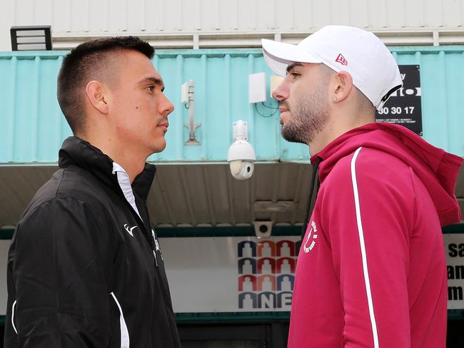 Tim Tszyu and Michael Zerafa were poised to fight each other in 2021. Picture: Getty Images