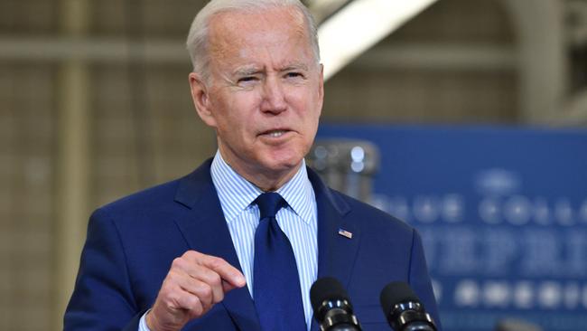 US President Joe Biden. Picture: AFP