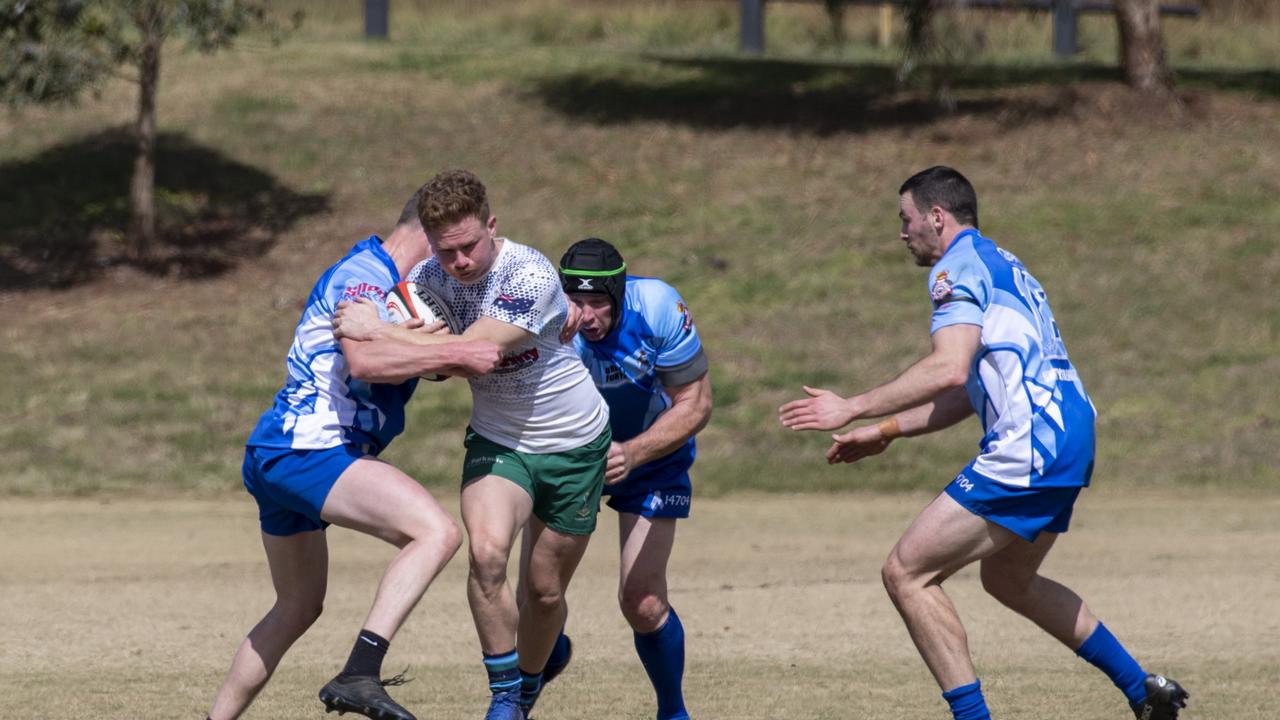 Brett Forte Super 10s Memorial Rugby Challenge. QPS vs The Army. Saturday, August 14, 2021. Picture: Nev Madsen.