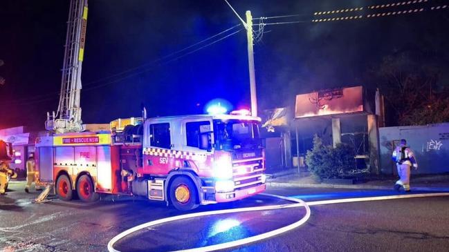 Fire crews were called to Ettalong early on Friday. Picture: Fire &amp; Rescue NSW Umina