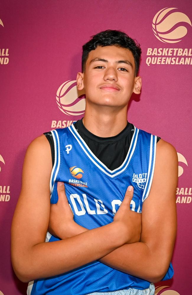 Basketball Queensland South U16 Boys player Elijah Tuupo. Picture: Basketball Queensland