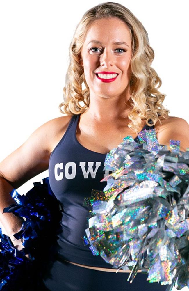 North Queensland Cowboys cheerleading squad: Sam