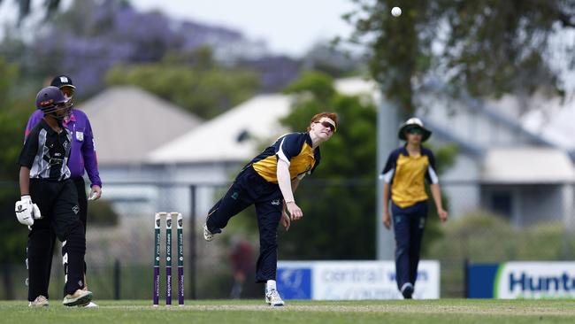 All-rounder Drew Saxby was impressive with both the bat and ball. Picture: Michael Gorton