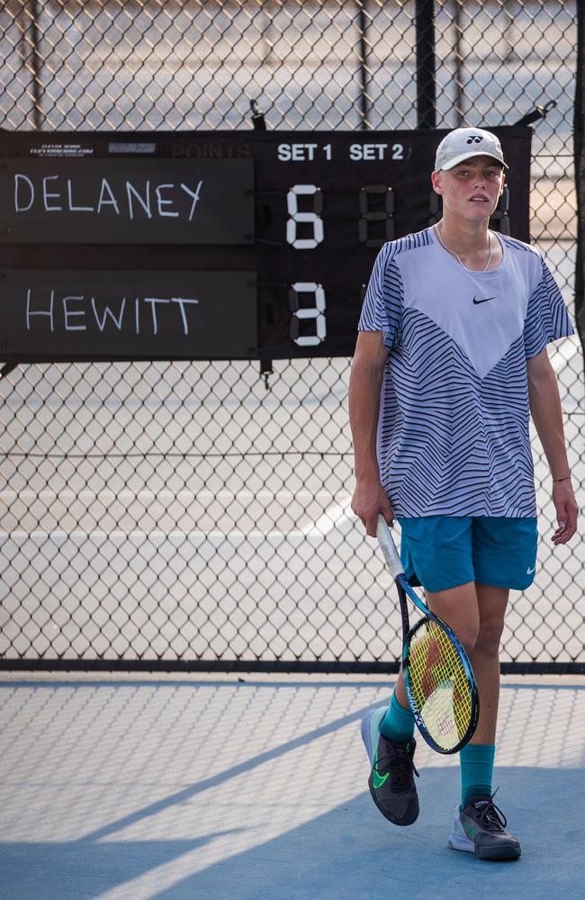 Cruz Hewitt falls short of his first pro tour main draw. Picture: Pema Tamang Pakhrin.