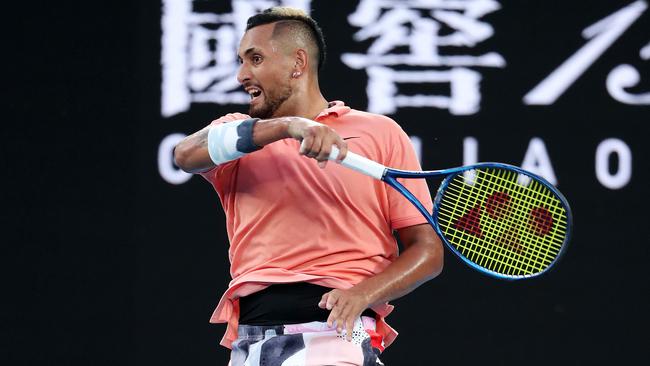 Nick Kyrgios has withdrawn for the US Open. Picture: Mark Stewart